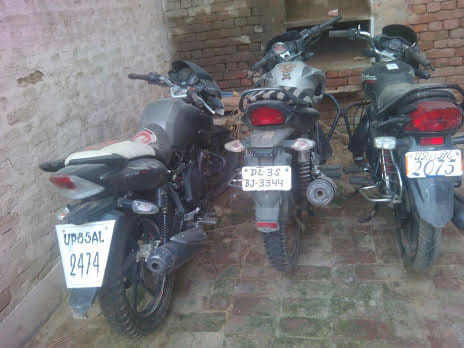 bike distribution in bajna chauki
