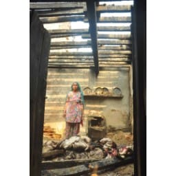 Burning house, burning house in hisar, Hisar