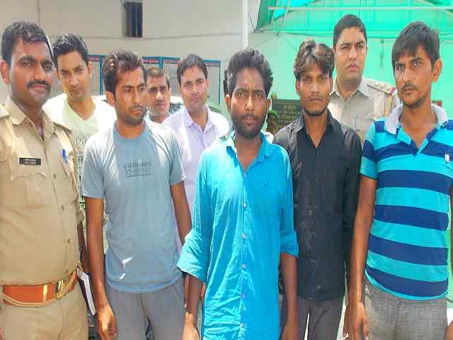 five criminals arrested