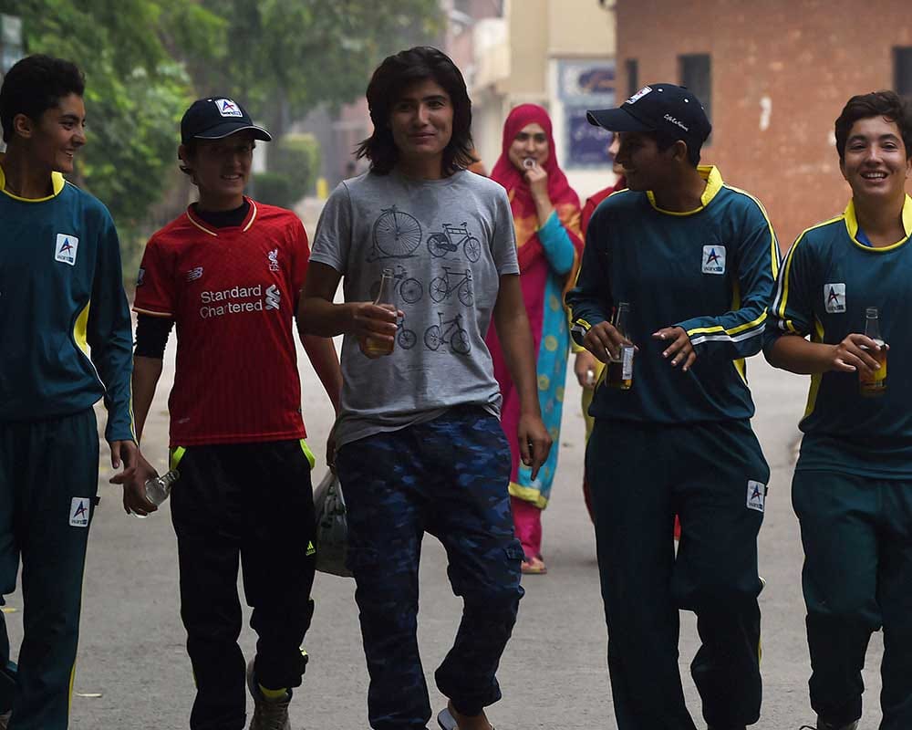 This talented 20-year-old plays for Pakistan's national team in both cricket and football