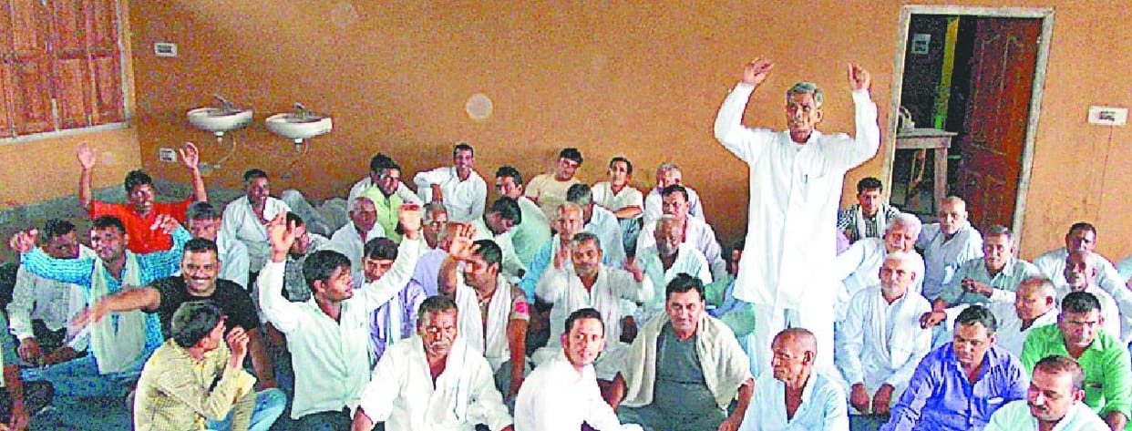 protest for electricity, charkdu dadri, bhiwani