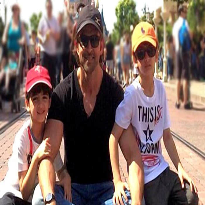 Hrithik Roshan joins Sussanne Khan and sons for a holiday