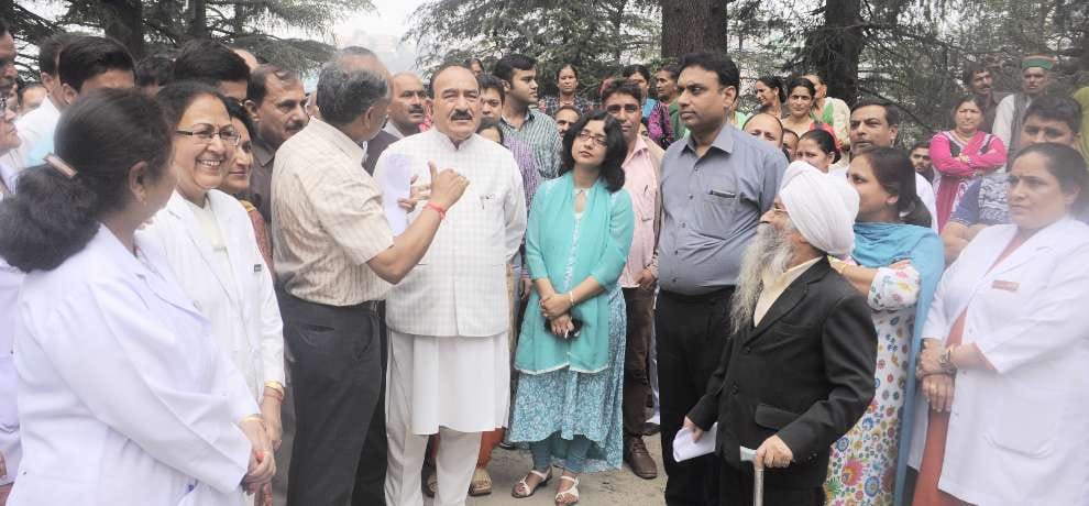health minister kaul singh thakur directions to public works department