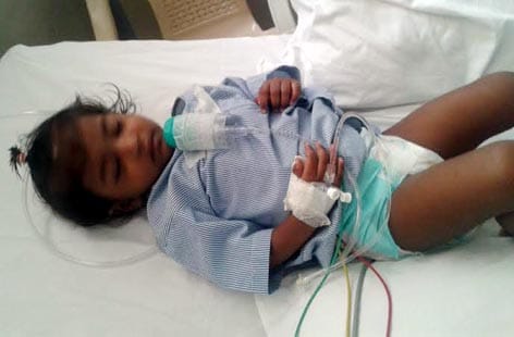 child drank allout