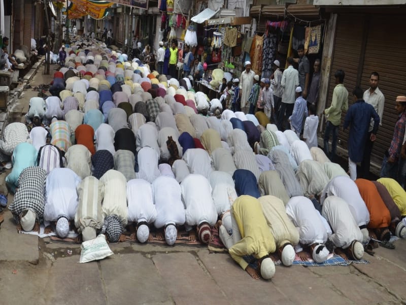alvida juma namaj celebration in mathura
