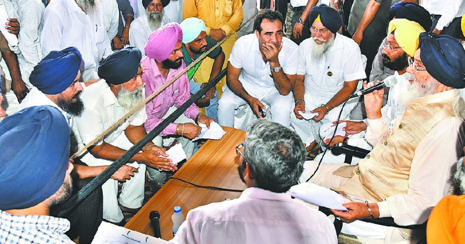 sangat darshan programme, cm parkash singh badal, punjab cm badal, punjab govt