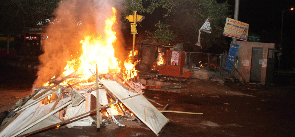 jail, jat reservation, relly, administration, jat, police alert, police officer death