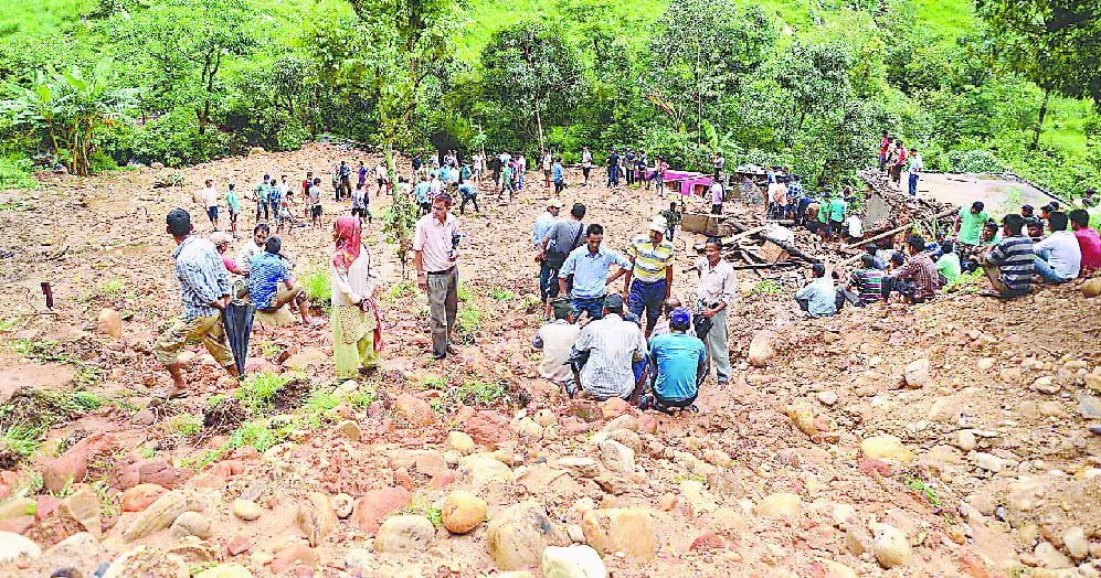 Pithoragarh cloud cracked seven people dead, 18 missing
