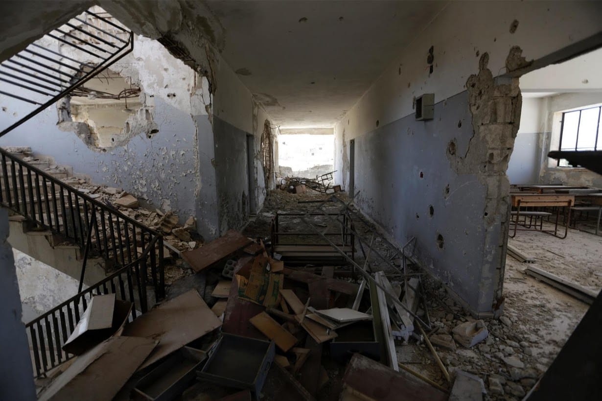 Going to school in syria