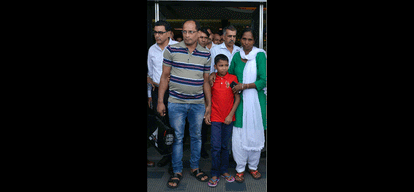 sonu' mother with tears in his eyes said sushma madam gave eid gift