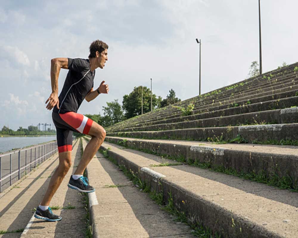 stair climbing benefits for overall health, improves heart health and blood circulation