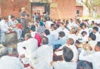 strike, no light, second day, fatehabad, harayana