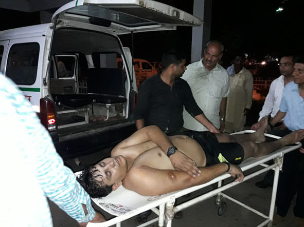 Broken laptop hangover drug candidate, beat policemen, Kurukshetra