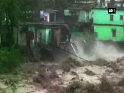 Uttarakhand cloudburst: Over 10 killed, houses washed away