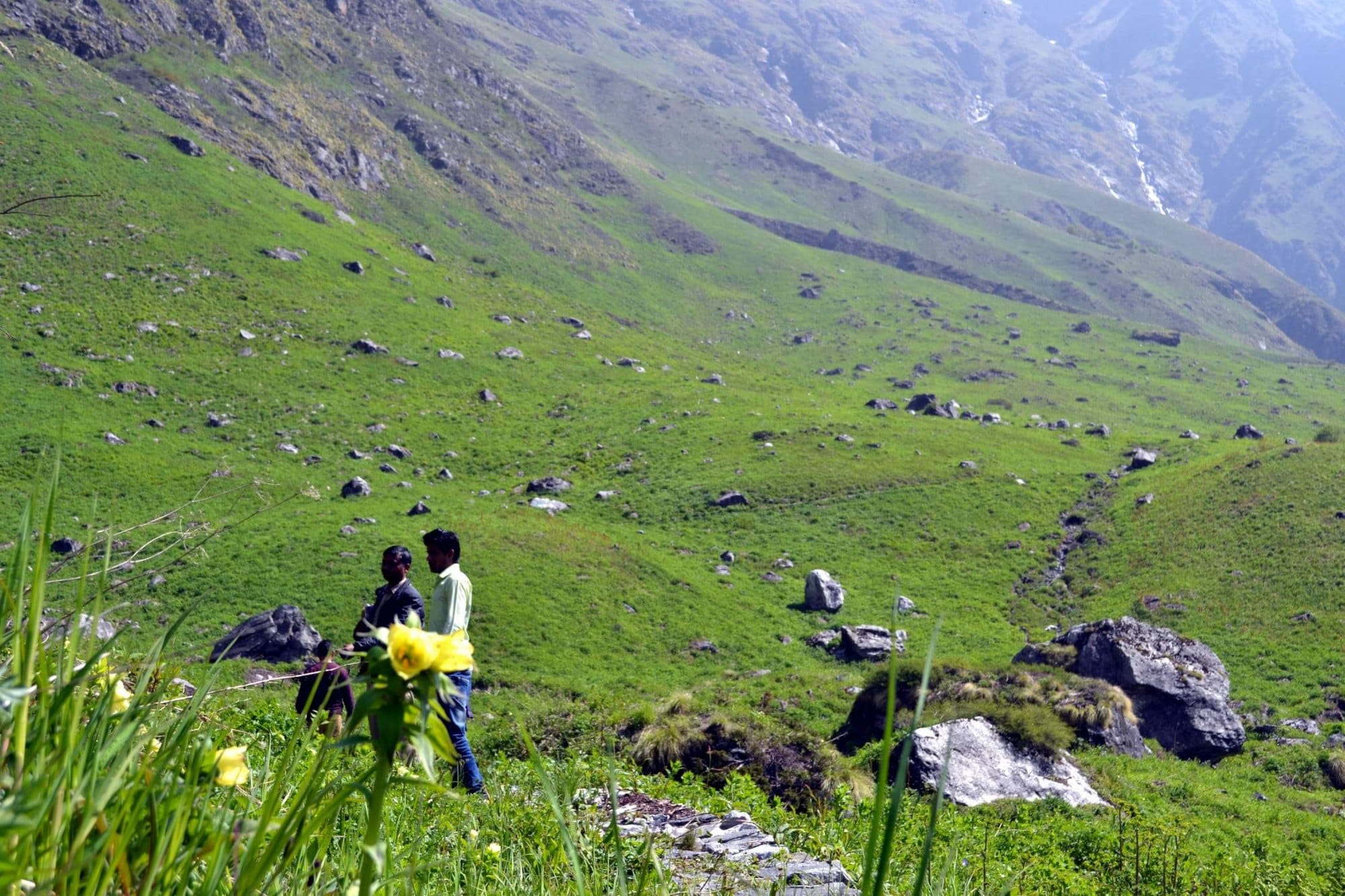 valley of flowers closed for winter season.