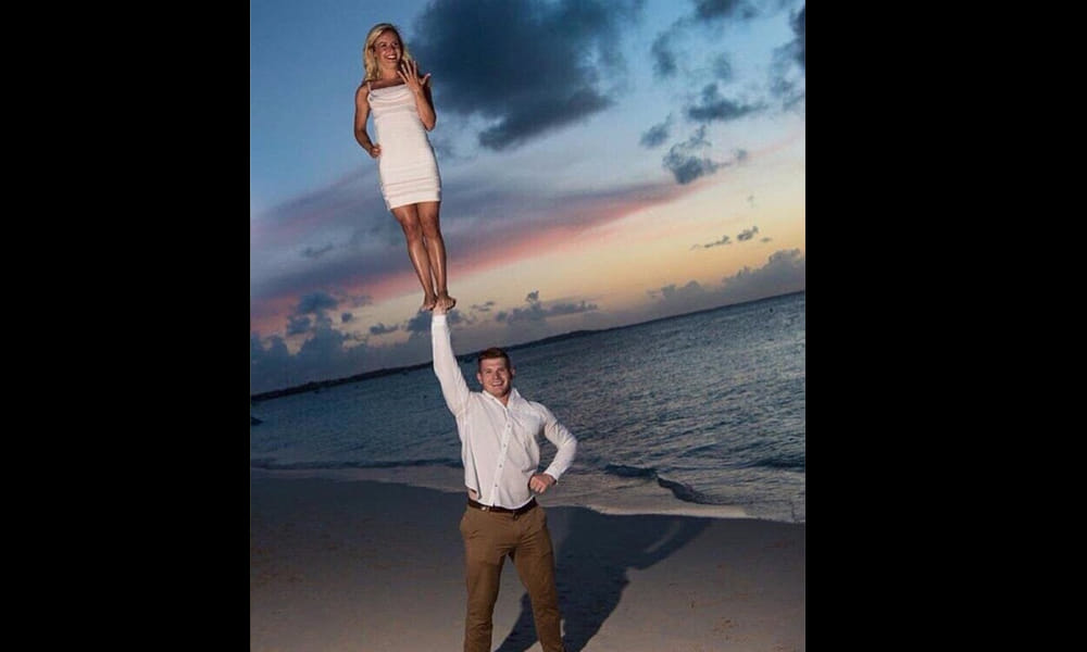 ashley and adam weird engagement picture