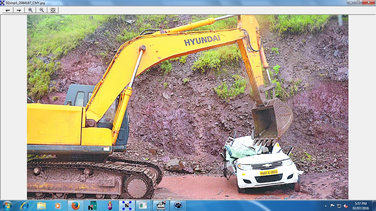 Affter accident administration stop the kumarhatti bypass
