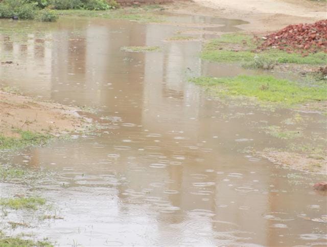 The municipality opened waterlogging claims pole