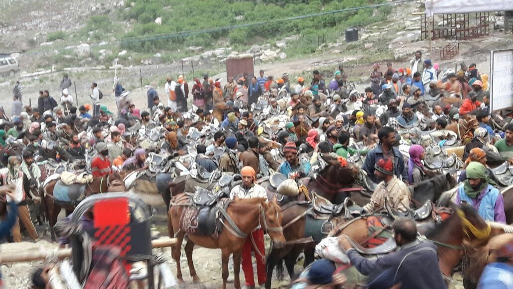 Amarnath, visited a dozen people lost contact