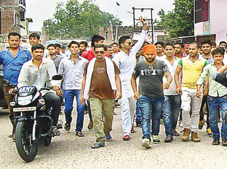 Abusive remarks instigating anger against deities, closed market Madugdh