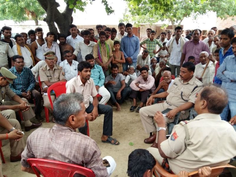 Brought up the young man accused of killing villager