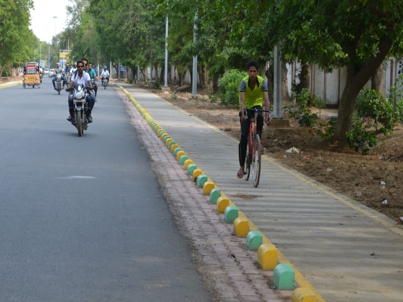 cycle track will be an make up of road