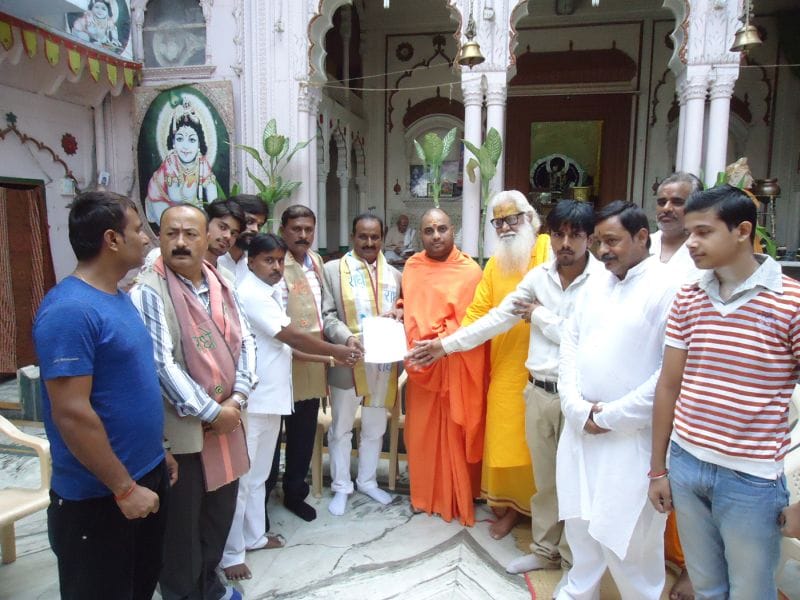 deepnarayan sah in vrindavan