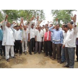 narnaul news, strike, fired, employee, protest