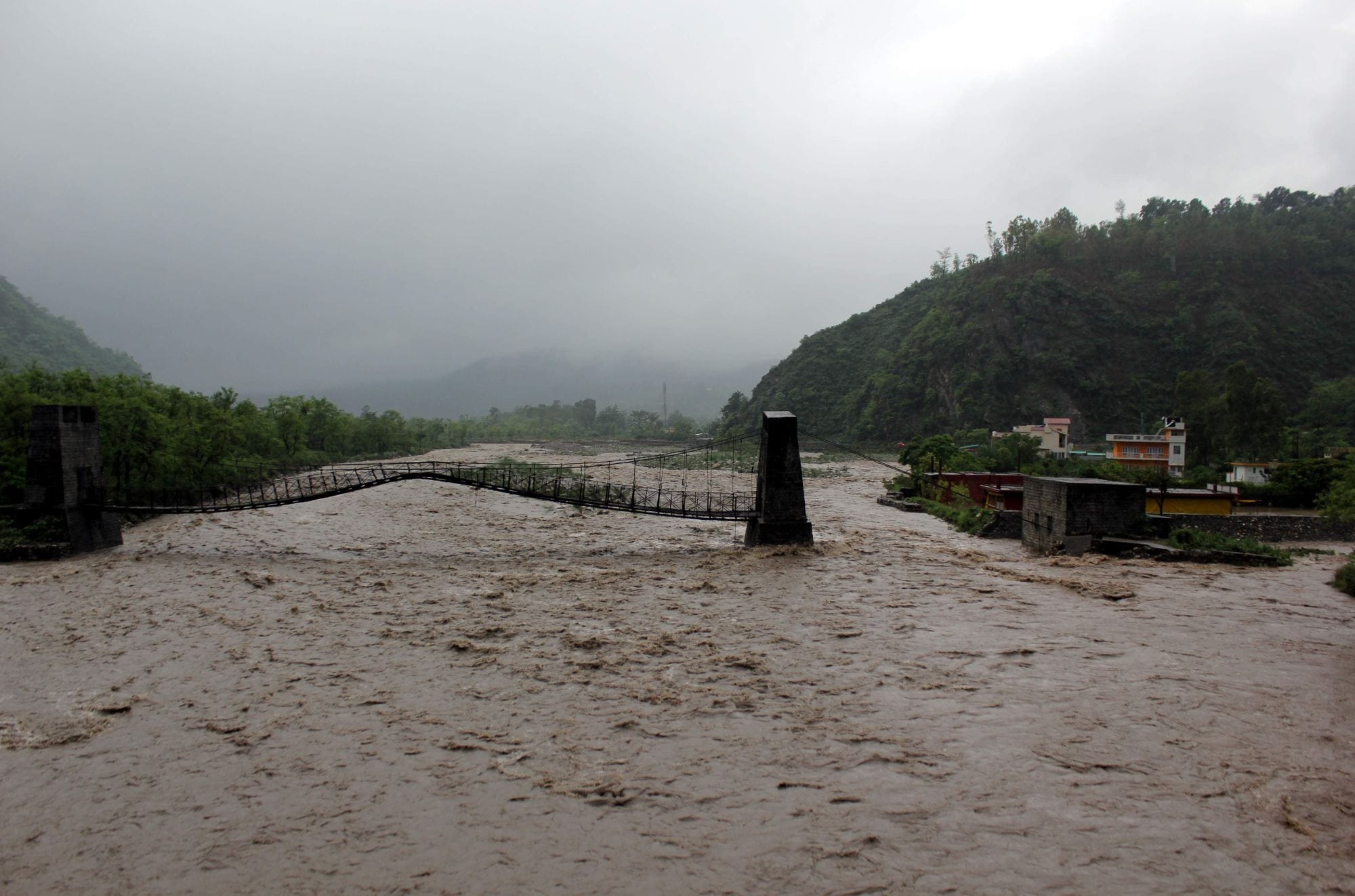 uttarakhand rivers water level increased fast, alert