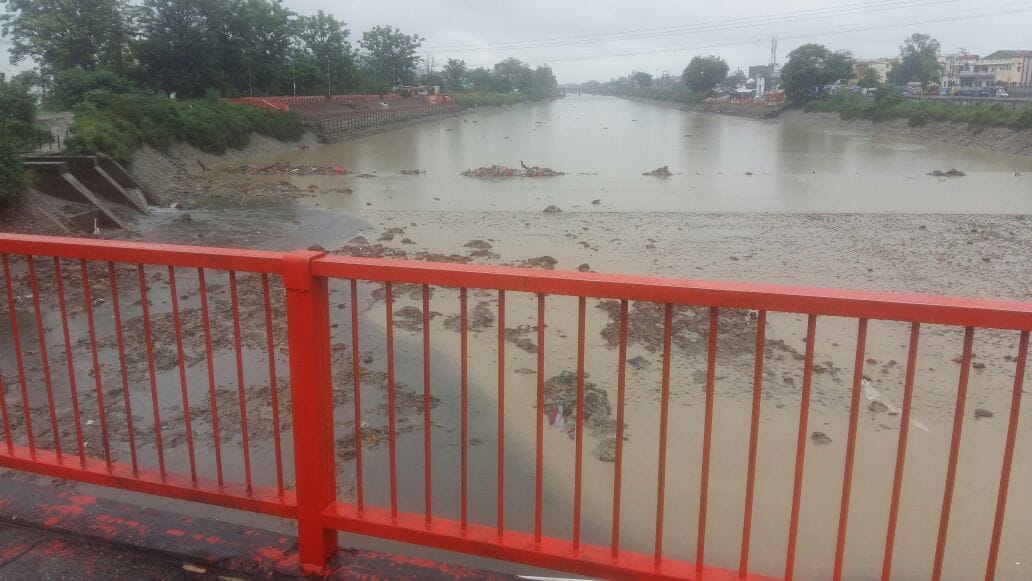 gangnahar closed due to high level silt in ganga.