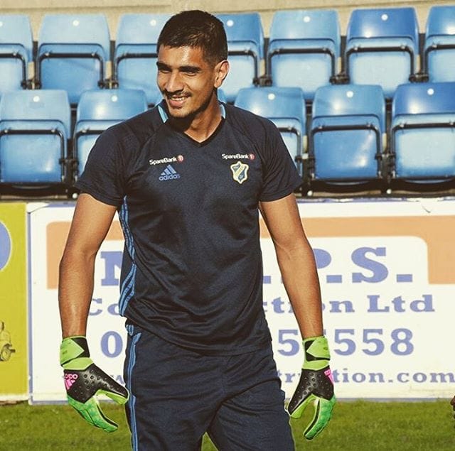 Gurpreet makes Indian football history, plays in Europa League