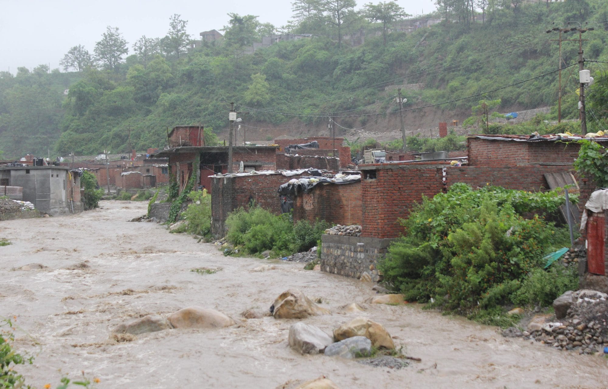 its like flood in dehradun after rain.