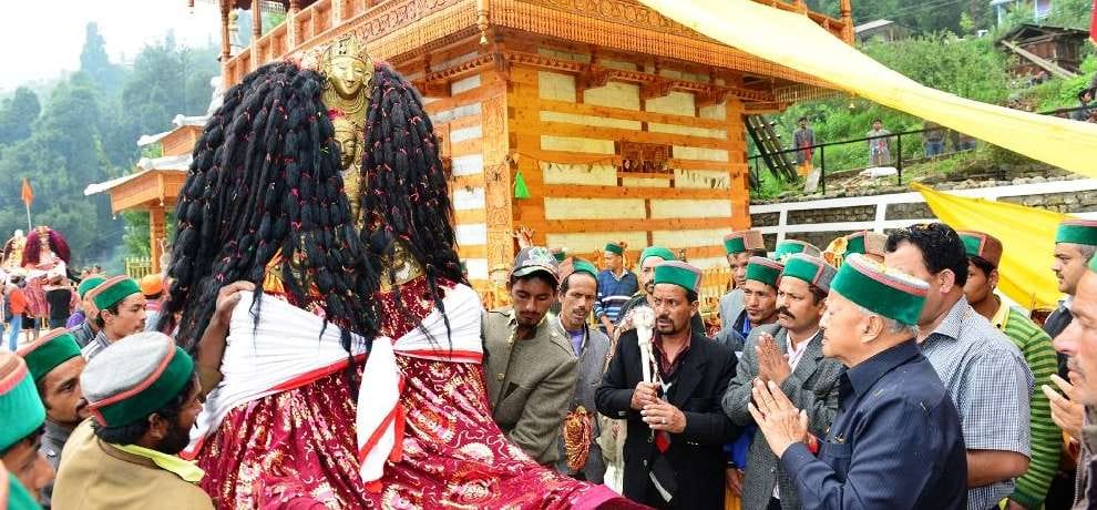 cm virbhadra in rampur