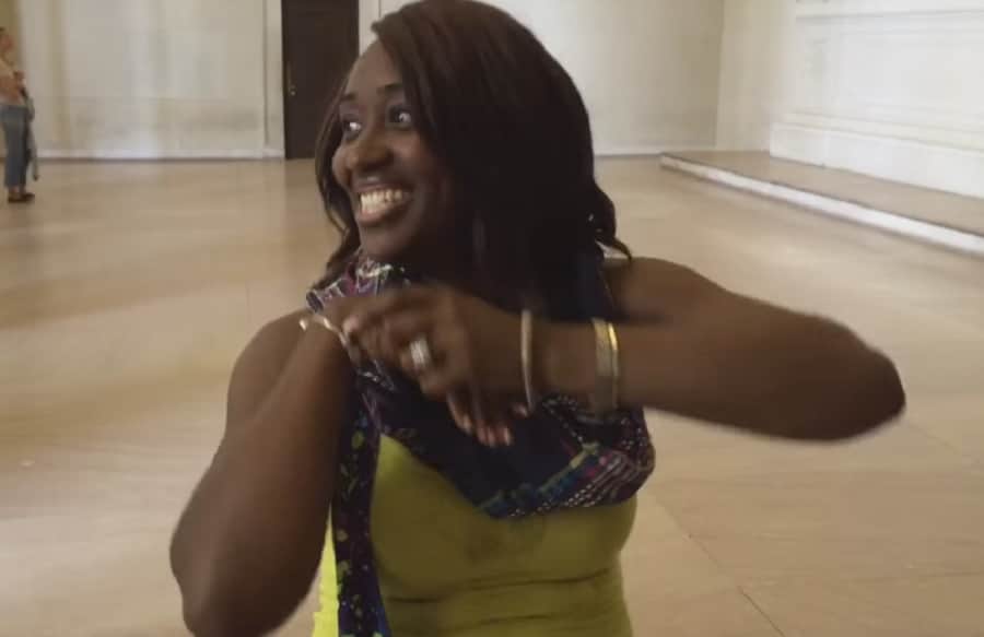 लिंकन मेमोरियल में गाना