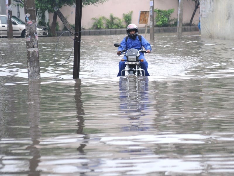 rain, heavy rain in ludhiana, ludhiana rain 