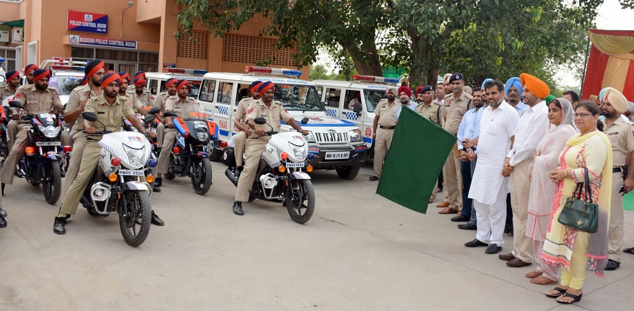mohali police, immidiate police help in villages, ssp gurpreet singh bhullar, mohali