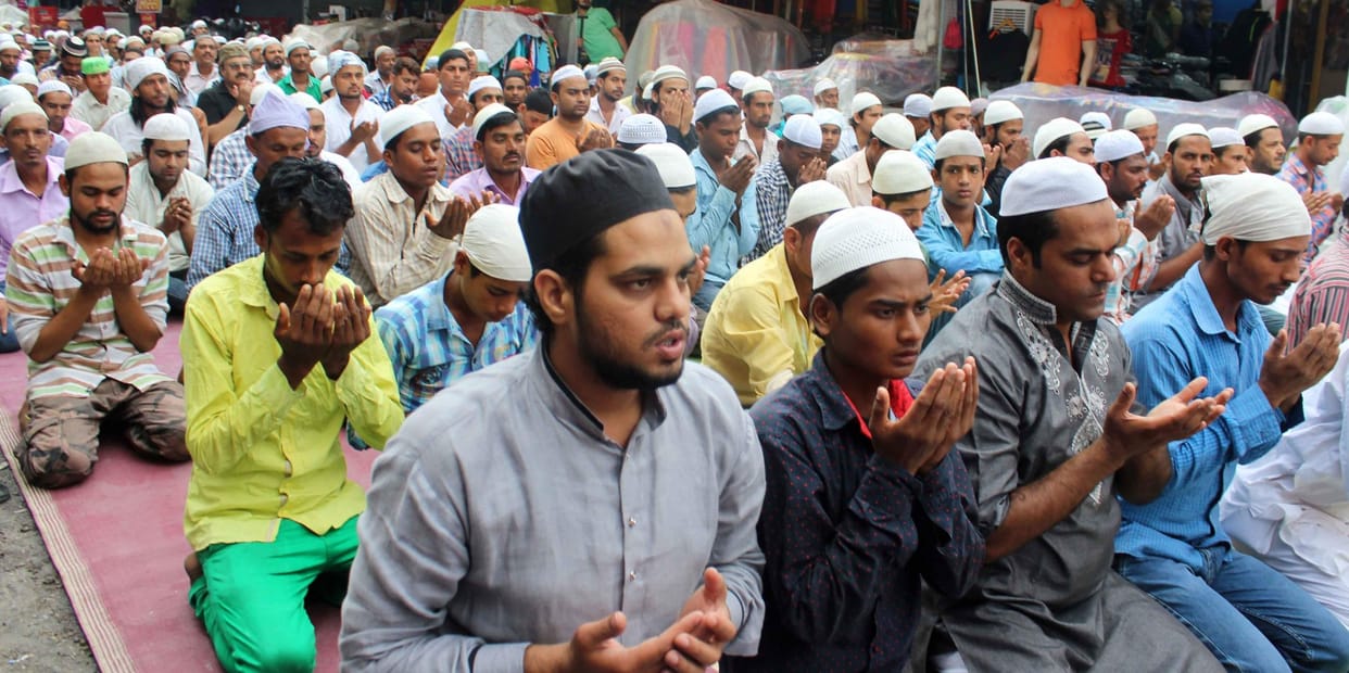 namaz of alvida juma in dehradun.