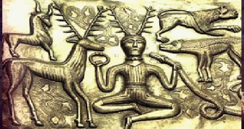 indus velly civilization shiva in mohanjodaro 