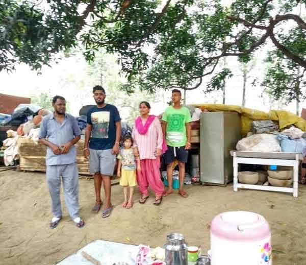 punjab formar mla house captured by irrigation deptt forcebly, family is on road