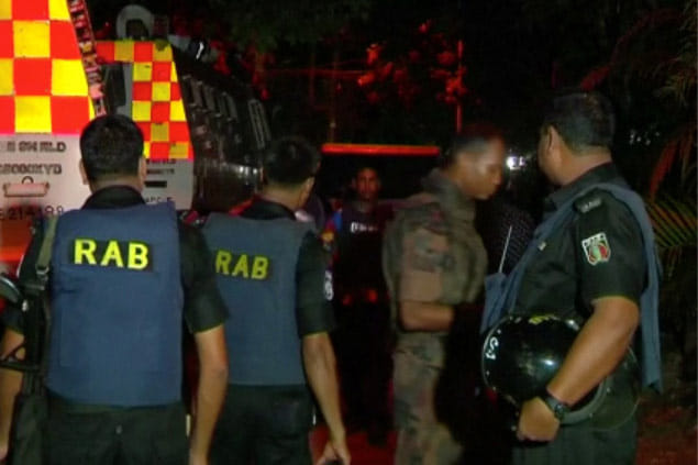 PICS: ISIS gunmen fires at Dhaka Restaurent