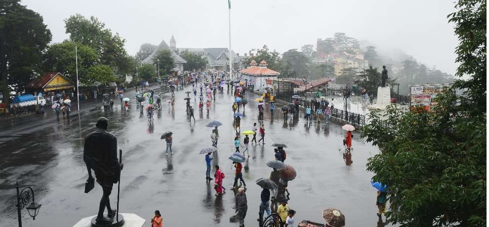 Heavy rainfall alert in Himachal Pradesh