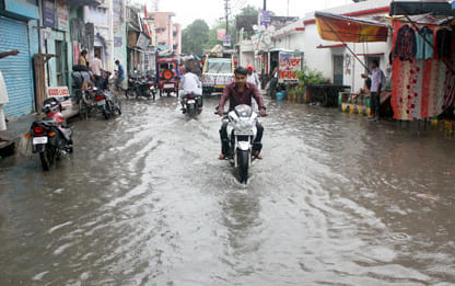 Rain waterlogging