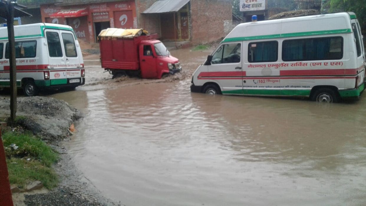  Havi rain falled in sultanpur