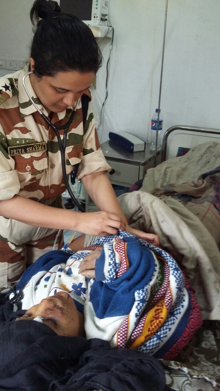 rescue by helicopter in uttarakhand.