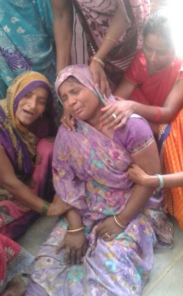 Two Diad The Road accident in varanasi