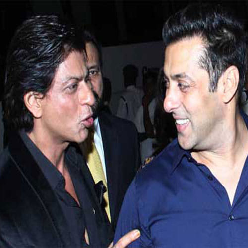 sallman and srk doing cycling