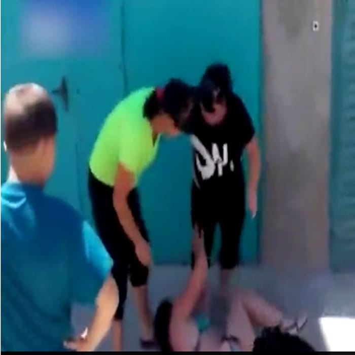 wife has beaten husband's girlfriend  