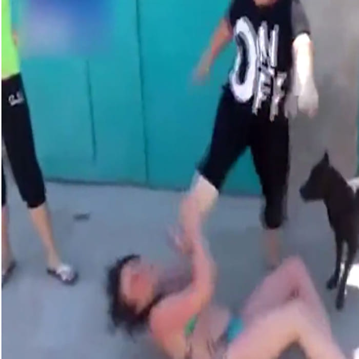 wife has beaten husband's girlfriend  