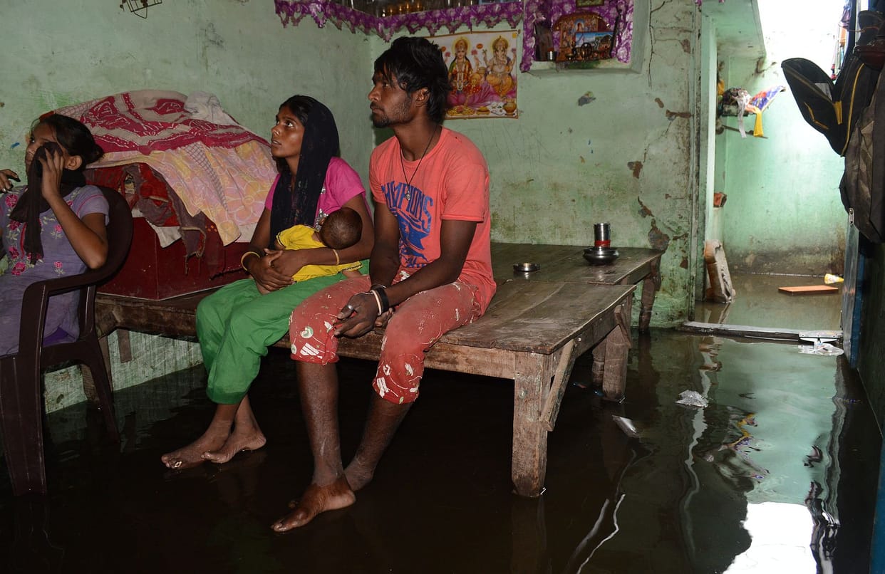 waterlogging in several areas in Rain 