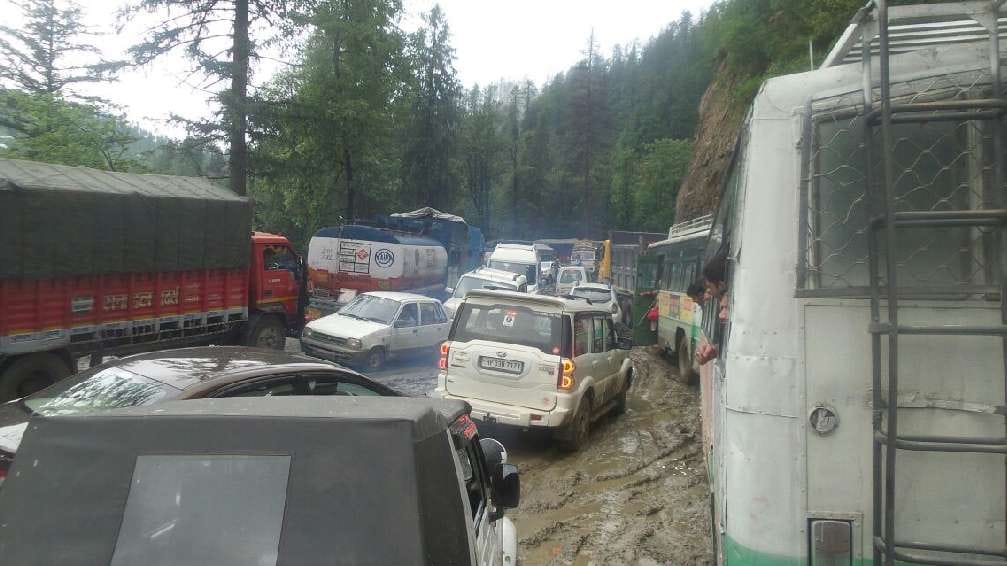 loss due to heavy rainfall in himachal